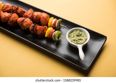 Tandoori Aloo Tikka Or Grilled Barbecue Potatoes