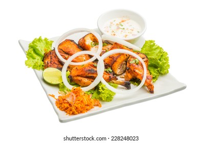 Tandori Chicken - traditional Indian cuisine