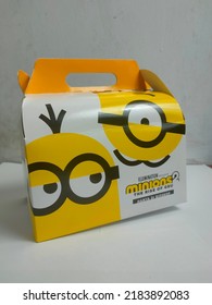 Tangerang,indonesia - 29 July 2022 - MCDONALDS Series Happy Meal Minions The Rise Of Gru
