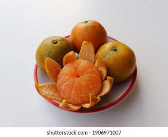 Tangerine, auspicious fruit during the Chinese New Year - Shutterstock ID 1906971007