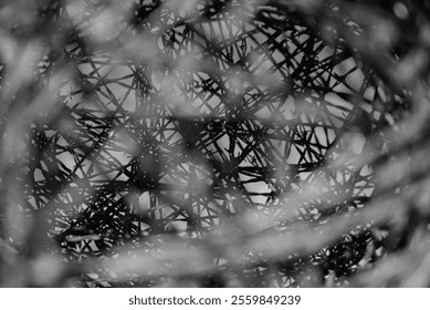 Tangled Ball of Barb Wire Close Up  - Powered by Shutterstock