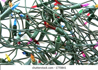 Tangled Christmas Lights