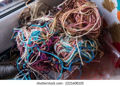 Tangled Threads Of Different Colors