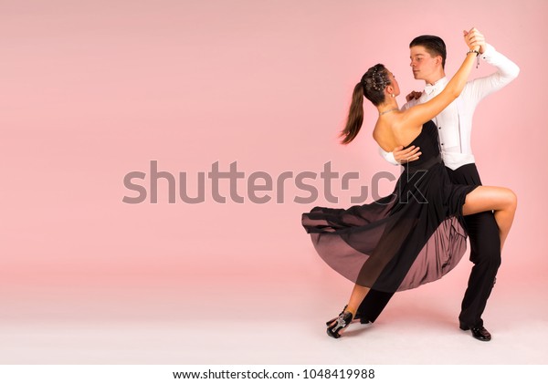 Tango dancing school\
couple background