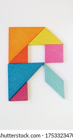 Tangram Letter Color Figure Shape Toy