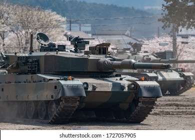 Tank In Action (Japan Ground Self Defense Force)