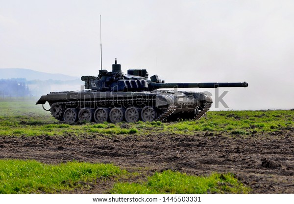 Tank T72m4cz Czech Army Tank Stock Photo Edit Now