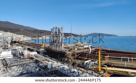 tanker berth port facility structure