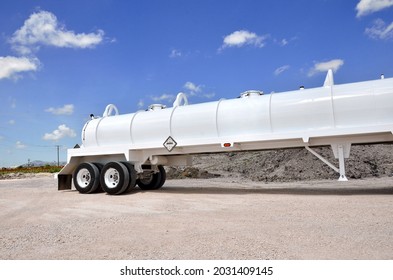 Tanker Truck Used In The Texas Eagle Ford Shale