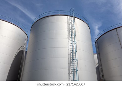 Tanks Of An Oil Depot