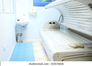 Tanning Bed In A Salon