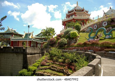 Taoist Temple And Garden In Cebu, Philippines