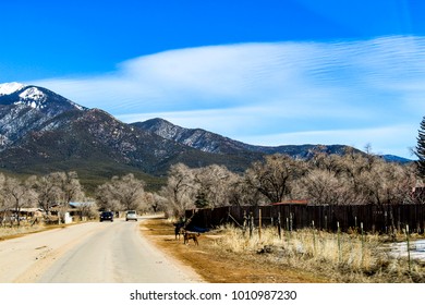 Taos Pueblo In New Mexico