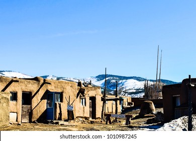 Taos Pueblo In New Mexico