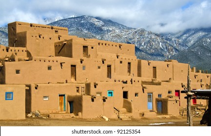 Taos Pueblo In New Mexico