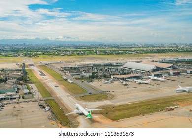 Taoyuan, JUN 6: Aerial View Of The Interior View Of The Taiwan Taoyuan International Airport On JUN 6, 2018 At Taoyuan, Taiwan