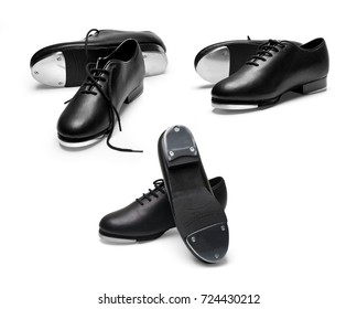 Tap Shoes On A White Background Isolated