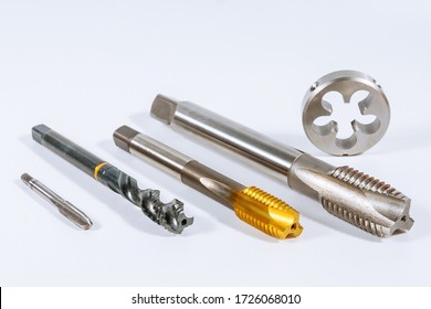 Tap For Threading In Metal. Tool For Metal Processing.