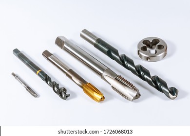 Tap For Threading In Metal. Tool For Metal Processing.