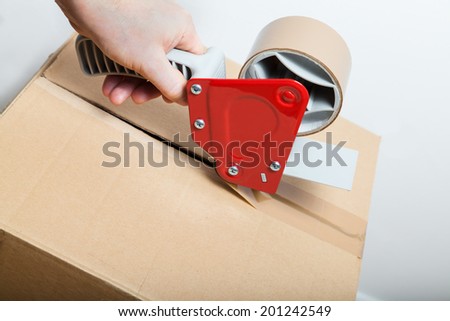 tape gun dispenser