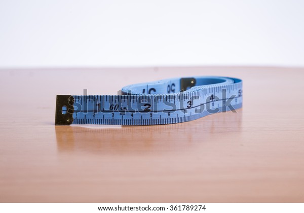 Tape measure in\
centimeter