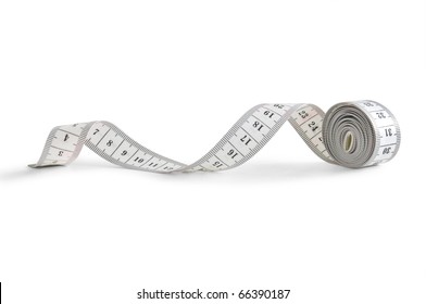  Tape Measure Isolated On White