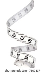 Tape Measure On White Background Stock Photo 7307437 | Shutterstock