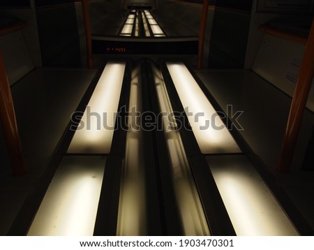 Tapering off lights in perspective