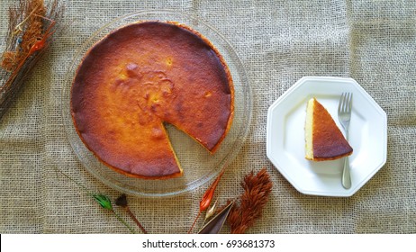 Tapioca Cake Top View