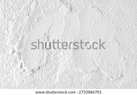 Tapioca starch or flour powder background and texture