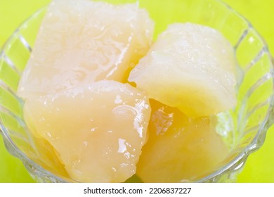 Tapioca In Syrup. Sweet Dessert