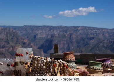 Tarahumara Raramuri Made Souvenirs Sold In The Copper Canyons, Chihuahua, Mexico