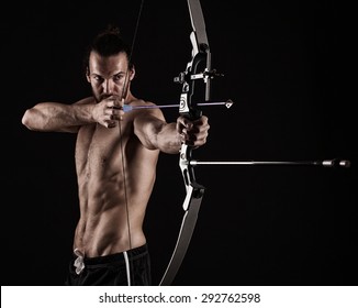 Target practice with a compound bow