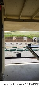 Target shooting at the shooting range