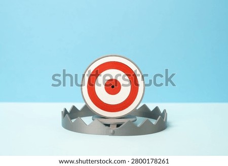 Target trapped. Risky undertaking. Question of risk justification and resources to achieve the goal.