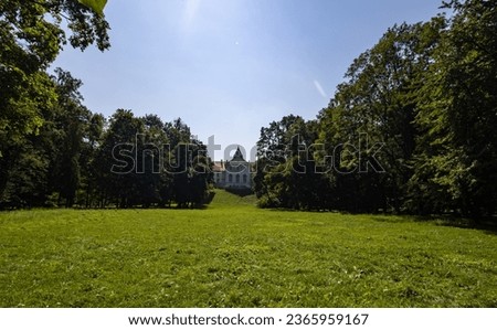 Tarnowski Castle in Dzików. The 15th-century castle complex of the main line of the Tarnowski magnate family. Gardens.