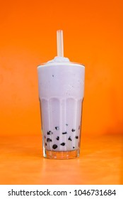 Taro Boba Drink.