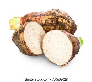 Taro Isolated On White Background Stock Photo 780602029 | Shutterstock