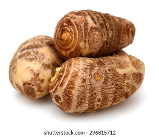 Taro Roots Isolated White Stock Photo 296815712 | Shutterstock