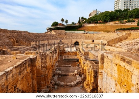 Tarragona Amphitheatre is a Roman amphitheatre in the city of Tarragona in the Catalonia region of Spain.