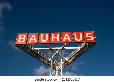 Tarragona, Spain - June 01, 2022: Bauhaus Logo. Construction And Household Store In Europe.