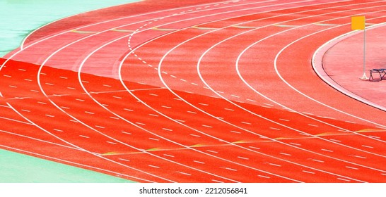 Tartan Track For Running Competition