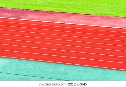 Tartan Track For Running Competition