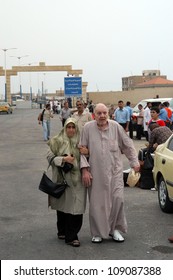 TARTOUS, SYRIA-JULY 17 : Civilians Fleeing The War, Syria And Lebanon Border On July 17, 2006 In Tartous,Syria.