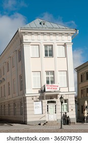 TARTU, ESTONIA - APRIL 20, 2015: Tartu Art Museum