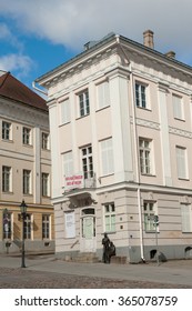 TARTU, ESTONIA - APRIL 20, 2015: Tartu Art Museum