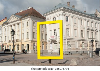 TARTU, ESTONIA - APRIL 20, 2015: Tartu Art Museum