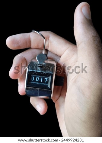 tasbih counting tool digital without battery 4 digit hand tally counter stainless