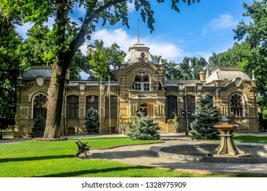 Tashkent Mustaqilliq Maidoni Prince Romanov Palace Frontal View