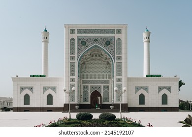 Tashkent, Uzbekistan - April 10, 2022: Minor mosque
